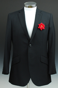 オリジナル胸章 サテン地桔梗(小)