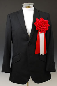 リボン胸章 超特大リボンバラ