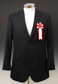 リボン胸章 中旭光服