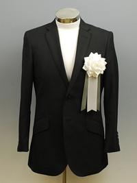 大リボンバラ(白×グレー)