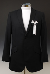 弔用・喪章 中旭光白/黒